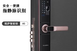 瓯萨A5J指静脉识别智能锁非指纹识别手机远程临时密码